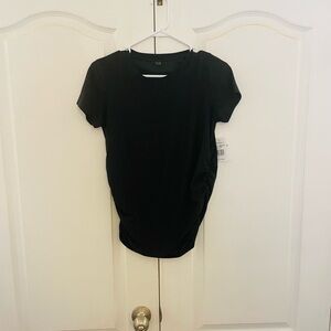 Beyond Yoga Beyond the Bump Featherweight Tee (Maternity S)